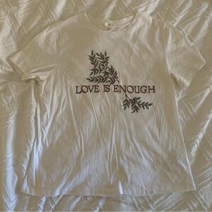 H&M embroidered shirt